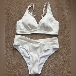 White Women's Bikini Set